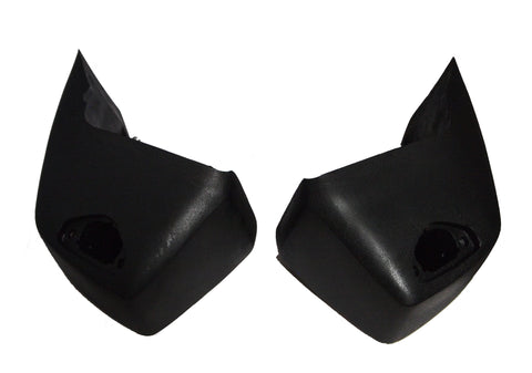 QSC Left & Right Impact Bumper Block Guard for Porsche 911 Turbo 930 Rear Euro 93050503100 93050503200