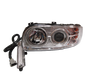 QSC Right & Left Side Headlights Set w/ Projector + Bulbs for Peterbilt 388 389 QSC Right & Left Side Headlights Set w/ Projector + Bulbs for Peterbilt 388 389
