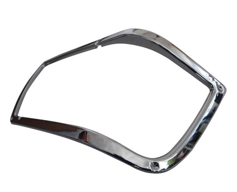 QSC Headlamp Chrome Bezel Right Passenger Side for Peterbilt 377