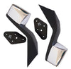 QSC Volvo VNL Truck Hood Chrome Mirror Set L & R Mounting Kit 82361058 82361059 QSC Volvo VNL Truck Hood Chrome Mirror Set L & R Mounting Kit 82361058 82361059