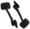 QSC Truck Black Hood Mirror Set (L & R) for Freightliner Cascadia 08+ QSC Truck Black Hood Mirror Set (L & R) for Freightliner Cascadia 08+