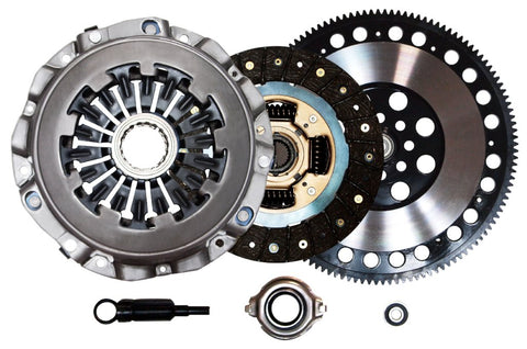 QSC Subaru WRX 02-05 EJ20 EJ20T EJ205 Stage 1 Clutch Kit Chromoly Flywheel