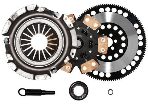 QSC 240SX 89-99 KA24E KA24DE Stage 3 Clutch Kit + Forged Chromoly Flywheel