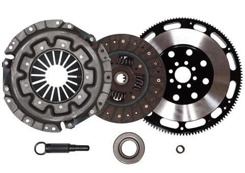 QSC Stage 1 Clutch Kit + Forged Flywheel fits Nissan 90-96 300ZX 3.0L VG30DE NT