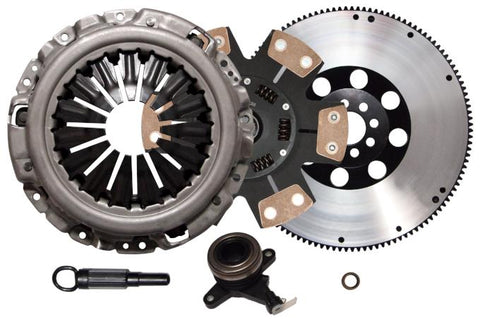 QSC Stage 3 Clutch Kit Forged Race Flywheel for 370Z G37 VQ35HR VQ37VHR 3.7L