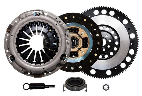 QSC STAGE 1 CLUTCH KIT & RACE FLYWHEEL for 06-14 SUBARU IMPREZA WRX EJ255 5-SPD