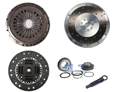QSC Clutch Kit Aluminum Flywheel w/ Sachs Bearing for Porsche 911 78-79 225mm