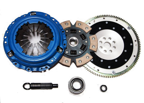 Acura Integra 92-93 Stage 3 Clutch Kit + Aluminum Flywheel 6-puck Ceramic Disc