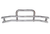 QSC Polished Stainless Steel Deer Bumper Guard w/ Bracket for Volvo VNL 04-17