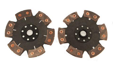 VW Dune Buggy Baja 228mm 6 Puck Ceramic Twin Clutch Disc