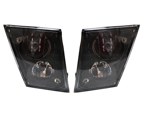 QSC Volvo Vn Vnl Truck 03-15 Daytime Running Fog Light Lamp 2 Light Bulbs - Pair