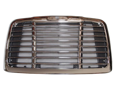 QSC Direct Fit Chrome Grille w/ Bug Screen for Freightliner Cascadia