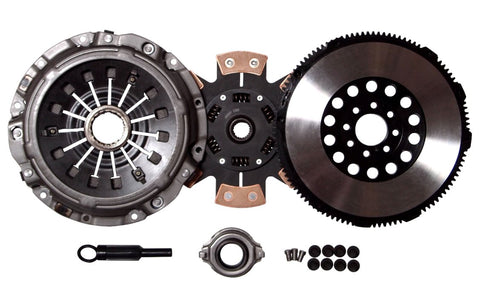 QSC Mitsubishi Eclipse 00-05 GT GTS Spyder 3.0L V6 Stage 3 Ceramic Clutch Kit + Forged Flywheel