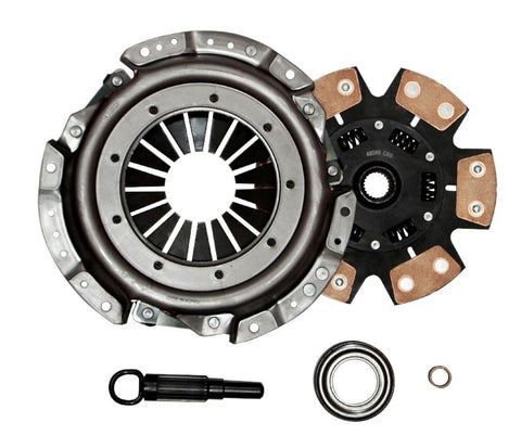 QSC 240SX 89-99 KA24E KA24DE Stage 3 6 Puck Ceramic Clutch Kit