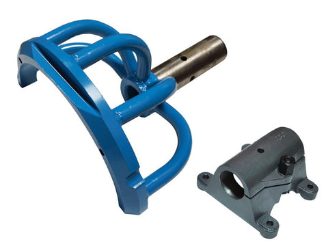 QSC Porsche 356 911 Forged Engine Stand Holding Fixture Yoke-Blue + bench clamp